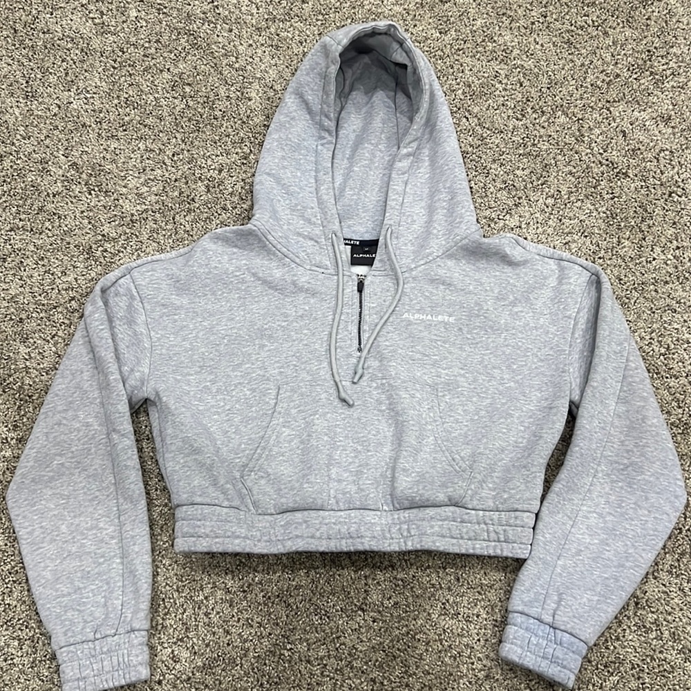 ALPHALETE cropped hoodie
